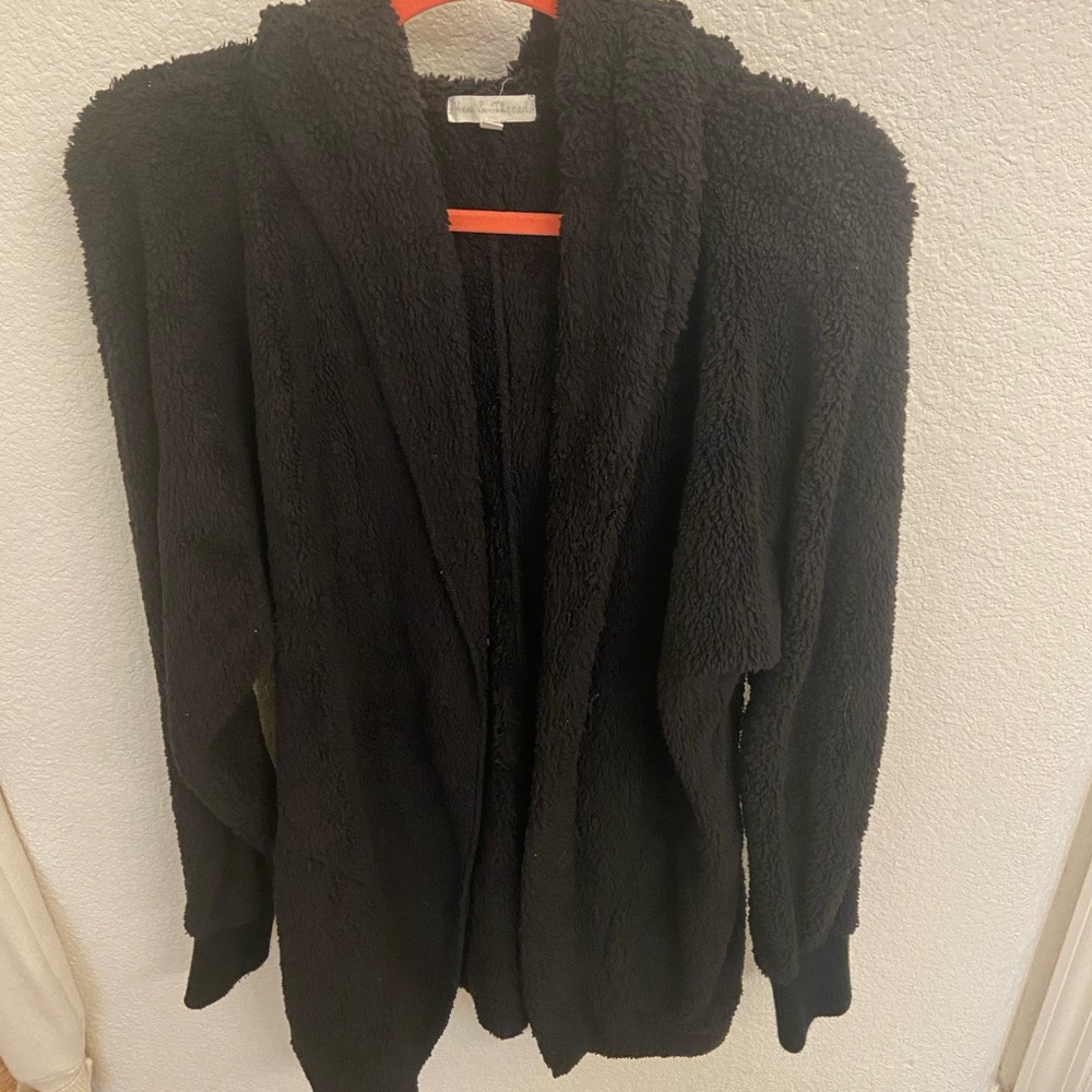 Teddy bear jacket
No holds cross posted